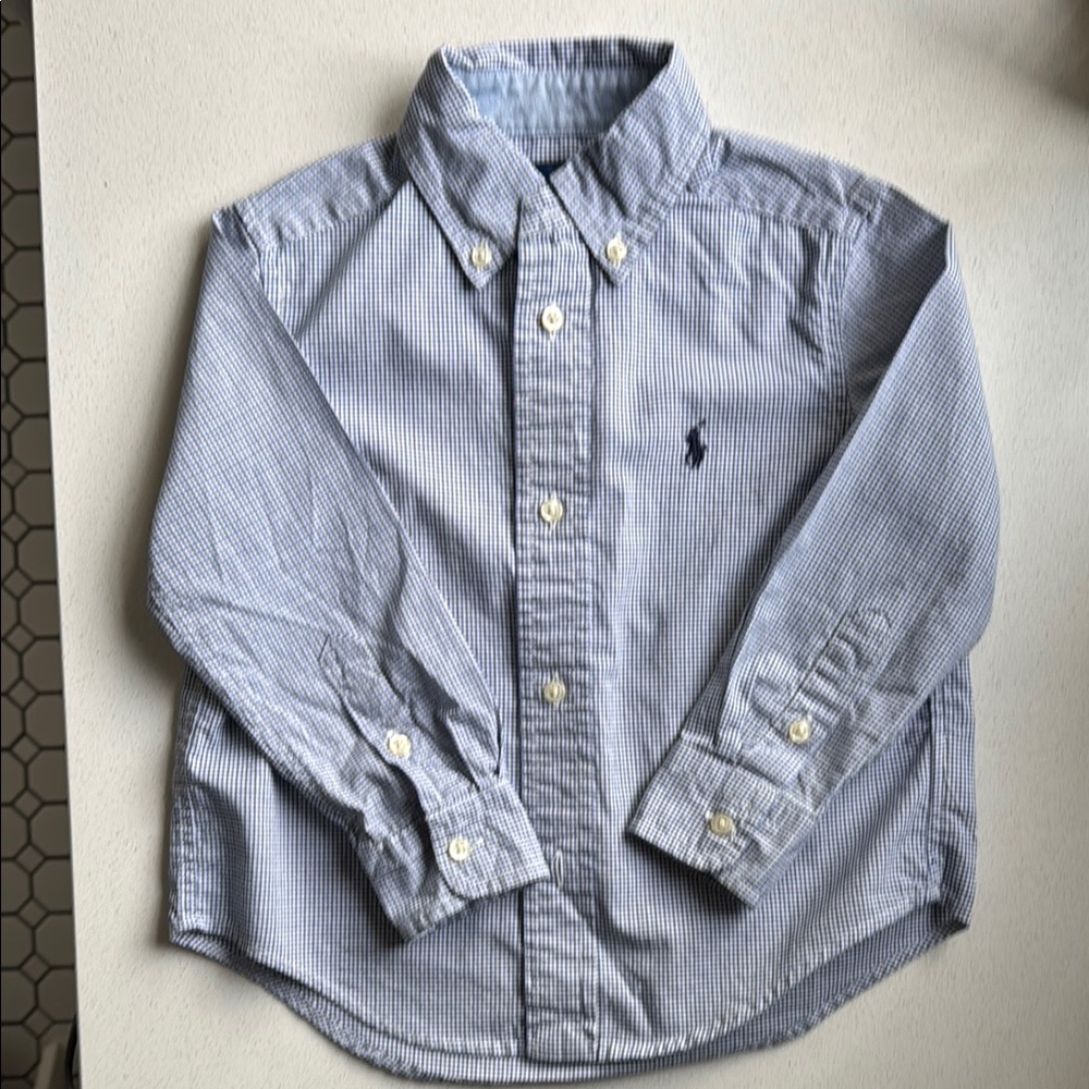Ralph Lauren Boys Long Sleeve Button Down